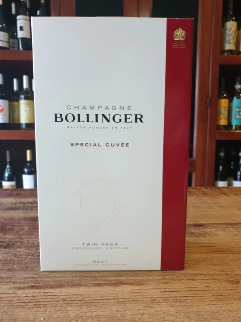2 Bottiglie da 0,750 CHAMPAGNE SPECIAL CUVEE BRUT BOLLINGER IN ASTUCCI SINGOLI
