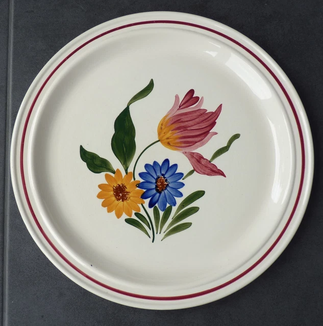 Plat De Service Sarreguemines Modèle Mozart - Couleur Jade, Occasion, Fabriqué En France