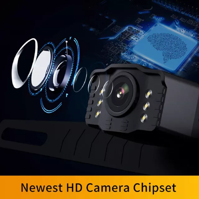 Car Rear View Back Up Camera Cars Backup License Plates Reverse Waterproof HD 2