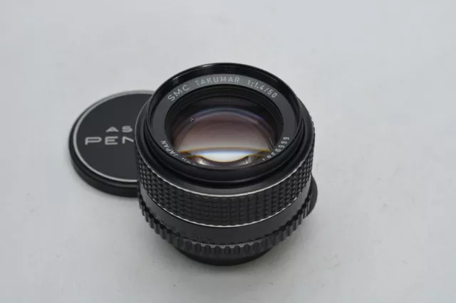 [Óptico Mint] Asahi Pentax SMC takumar 50mm F/1.4 M42 Tornillo Montaje Rápido