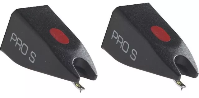 2x Ortofon Pro S Replacement Stylus for Pro S Entry Level DJ Cartridges