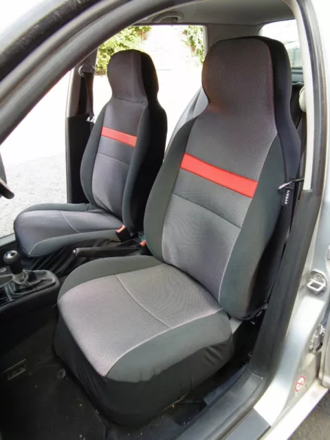 Juste de siège de voiture en fibre de polyester, housse de siège en tissu à  degré