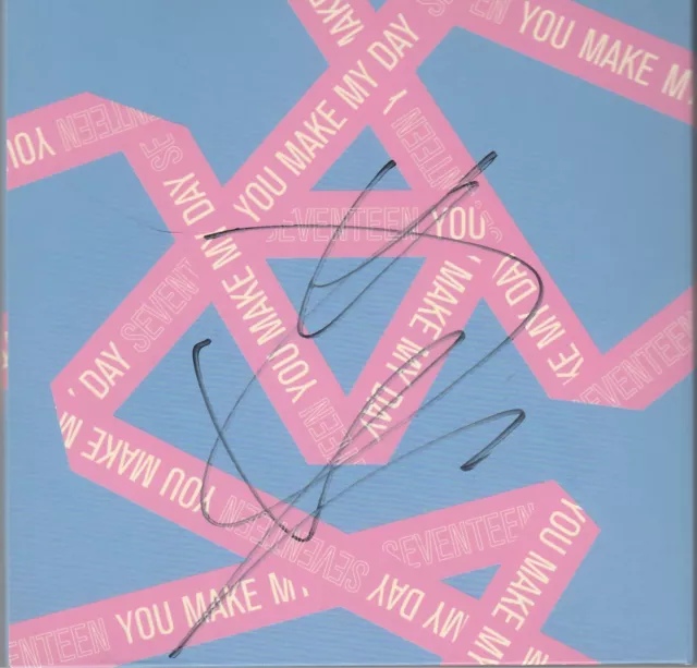 Seventeen You Make My Day cd 5th mini-album signed Set The Sun version K-POP