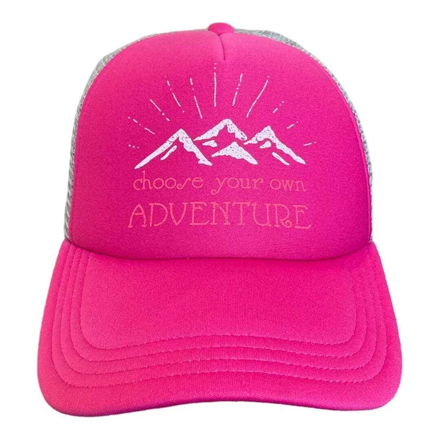 The North Face Kids Trucker Hat Choose Your Own Adventure Pink Size Youth Medium