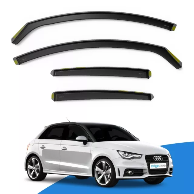 Audi A1 or S1 MK1 2012-2018 5 Door Hatchback Wind Deflectors 4pc Edgevisors