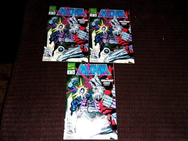 3 copies Darkhawk 18 Marvel Comics 1992 Bag Board FREE SHIPPING GOTG MCU CHEAP!!