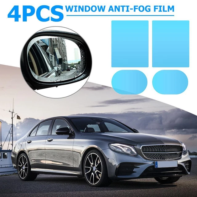 4pcs/set Car Rear View Mirror Protective Anti Fog Window Clear Rainproof Film FS 8