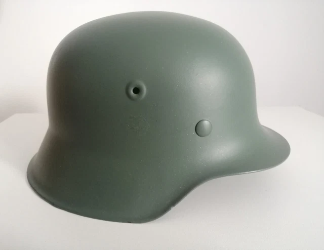 Stahlhelm Deutsche Wehrmacht WH Original restauriert mit Innenfutter WW2