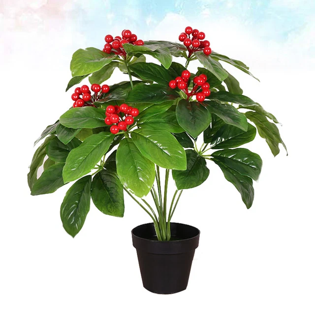 Simulation Flowerpot Kunststoff Pflanze Ornament Plüschbecken Fake Landscape