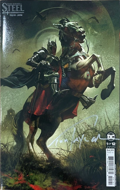 Dark Knights Of Steel #1 Joshua Middleton Variant Signed By Tom Taylor W/Coa