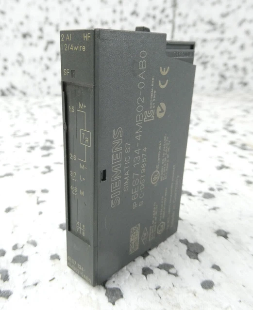 Siemens Simatic S7 6Es7 134-4Mb02-0Ab0 Analog Input Module *E05*