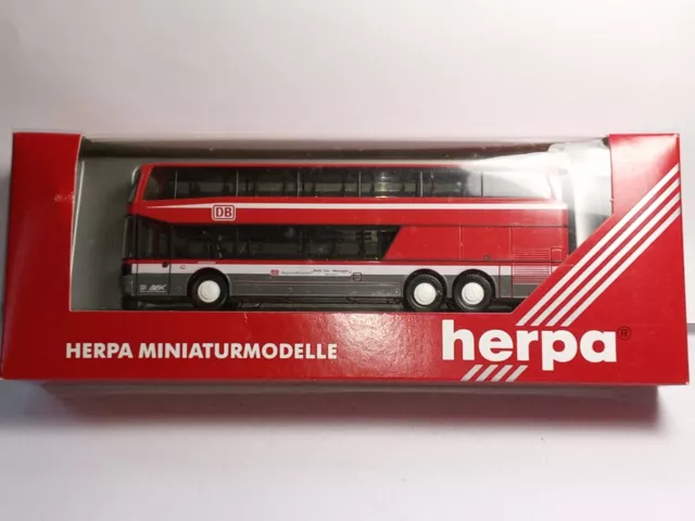 X27 Herpa 1:87 OVP Kâssbohrer Setra S 228 DT Bahnbus Bus Reisebus Zoo Neuruppin