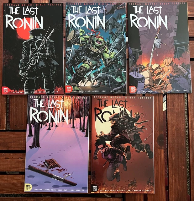 Teenage Mutant Ninja Turtles the Last Ronin #1-5 Full Set ALL 1ST. PRINTS