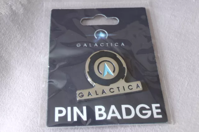 Alton Towers theme park Galactica Rollercoaster pin badge 2016 Merlin