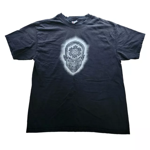 TOOL Chapel Of Sacred Mirrors T Shirt Alex Grey Tour Band Black Mens Size Large