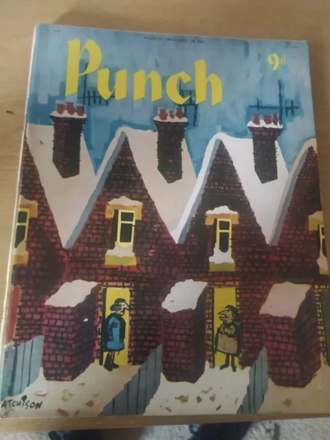 Punch Magazine 18th January 1961, No. 6279 - B110