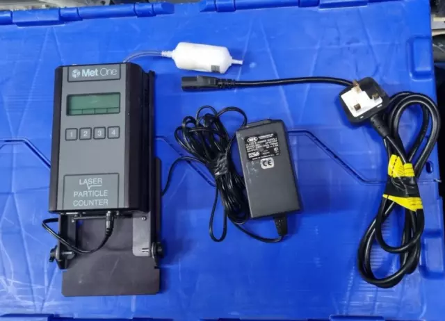 Metone 227A .5.1Ce 2082611-21 Laser Particle Counter W/ Ap2072Ef Power Supply W/