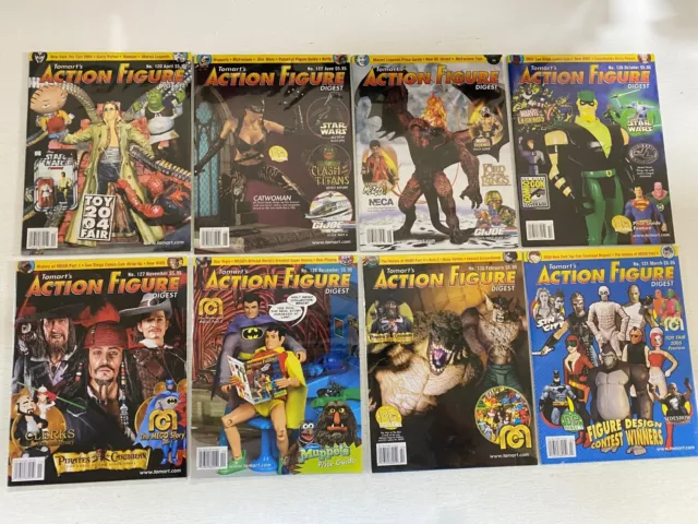 Tomart's Action Figure Digest lot 13 different issues from #120-170