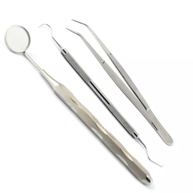 Dental Student Basic Examination Tools Kit Hygiene Tooth Cleaning Scraper Lab CE