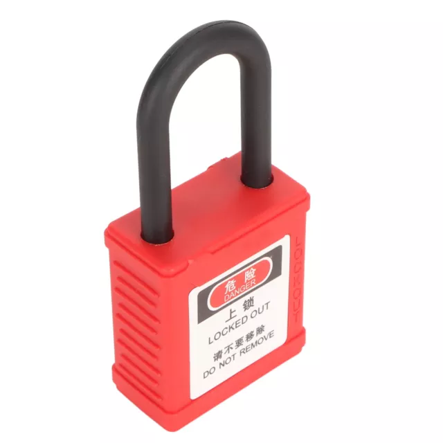 Safety Padlock ABS Integrated Housing 38mm Stainless Steel Safety Lockout