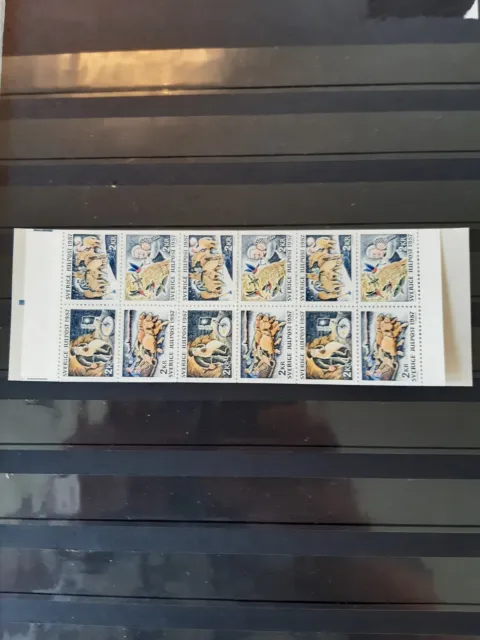 Briefmarken ,Schweden, 1987 ,1457-1460, Markenheft 126 , Weihnachten ,postfrisch