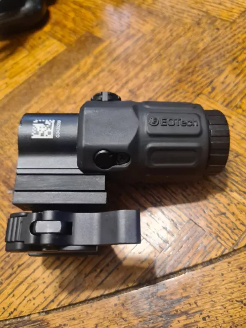 EOTECH G33 3X Magnifier With Switch to Side Quick Detachable Mount Black US EOTECH G33 3X Magnifier With Switch to Side Quick Detachable Mount Black US