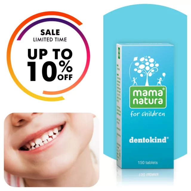Baby Zahnen Schmerzlinderung Mama Natura Dentokind natürliche Homöopathie 150 Tabletten