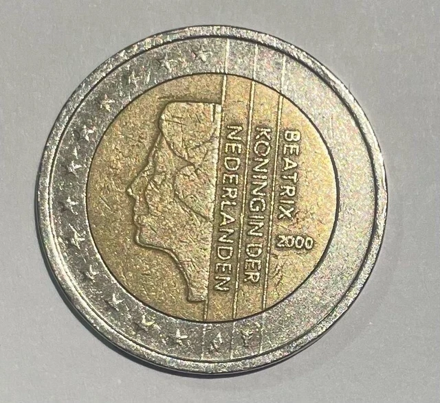 Moneta Rara MONETA RARA 2 Euro BEATRIX KONINGIN DET NEDERLANDEN 2000 EUR 2.999,00 ...