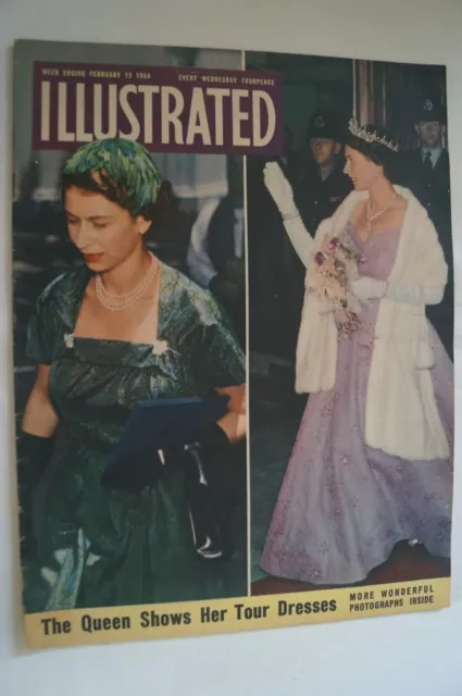 Collectable Vintage Royal Souvenir 1954 New Zealand Royal Tour Illustrated Mag.