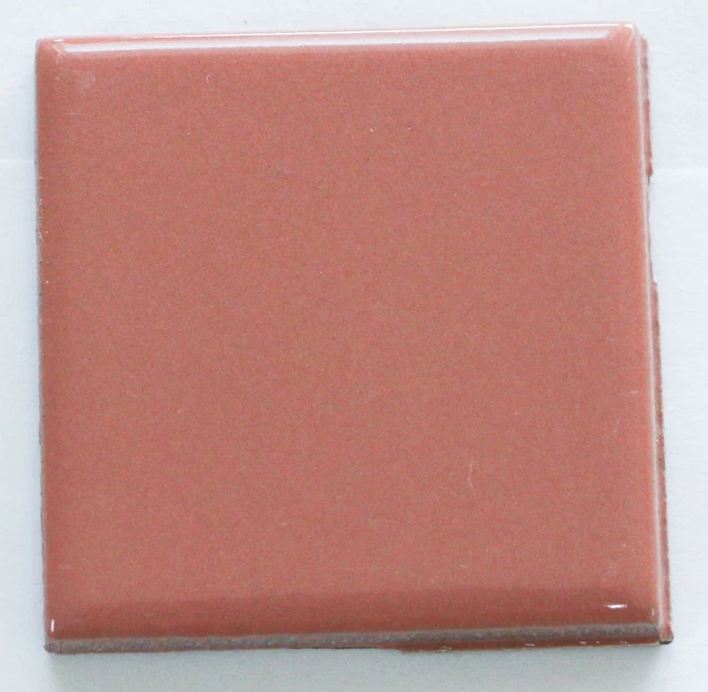 2x2 Tile Red Pink Glossy Vintage Mosaic Wall Ceramic C#598 1 Pc