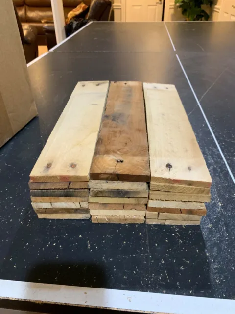 Reclaimed pallet wood, for furniture building, crafts, accent walls