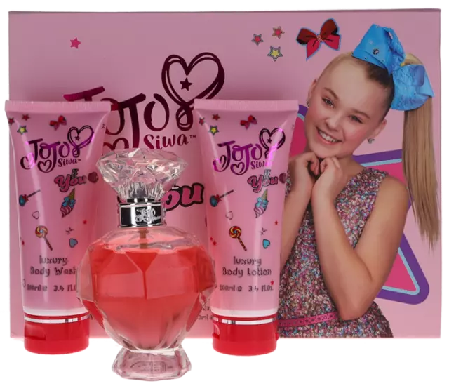 Be You By Jojo Siwa For Kids Set: EDP+Luxury BL+Luxury Body Wash Shopworn New