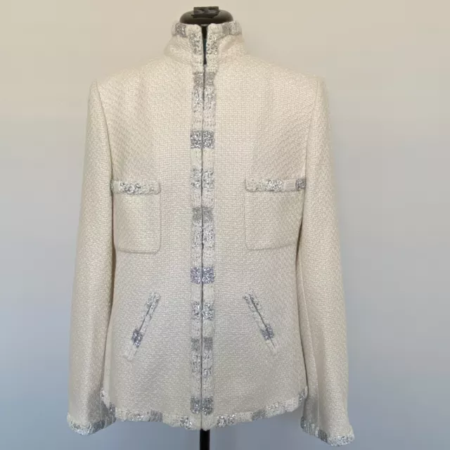CHANEL PARIS-BOMBAY TWEED Evening Jacket 46 $2,495.00 - PicClick