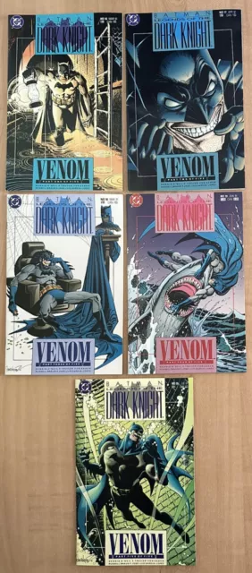 Batman: Legends of the Dark Knight #16-20 Venom Full Story - VF+