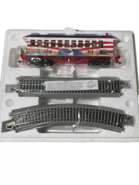 BACHMANN On30 Hawthorne village SPIRIT OF AMERICA Glory Majesty Observation car