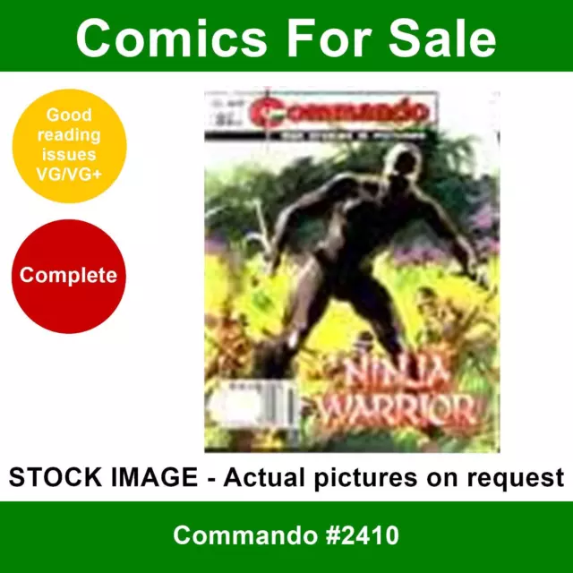 Commando #2410 comic VG/VG+ DC Thomson