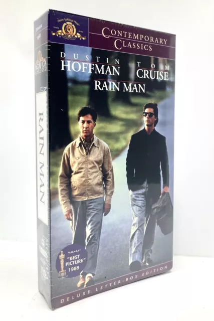 Rain Man VHS Tape Movie Full Screen Edition Tom Cruise Dustin Hoffman Oscar  27616164834