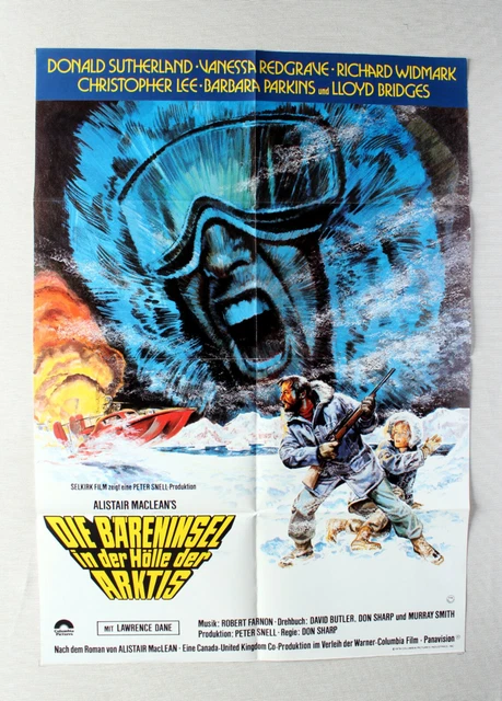 BÄRENINSEL IN DER Hölle der Arktis A1FILMPOSTER German 1Sheet ´75