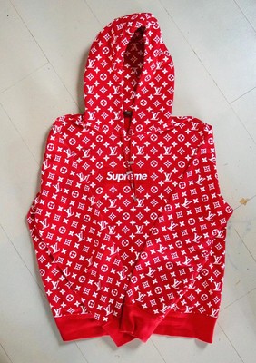 SUPREME LOUIS VUITTON Box Logo Hoodie 
