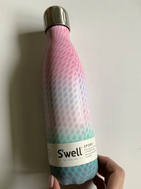 Swell S'well Sport Top Vacuum Triple Insulated Stainless Steel Water Bottle 17oz