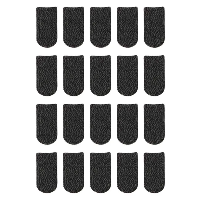 Finger Cots gioco professionale 18 poli fibra rame nero Sch