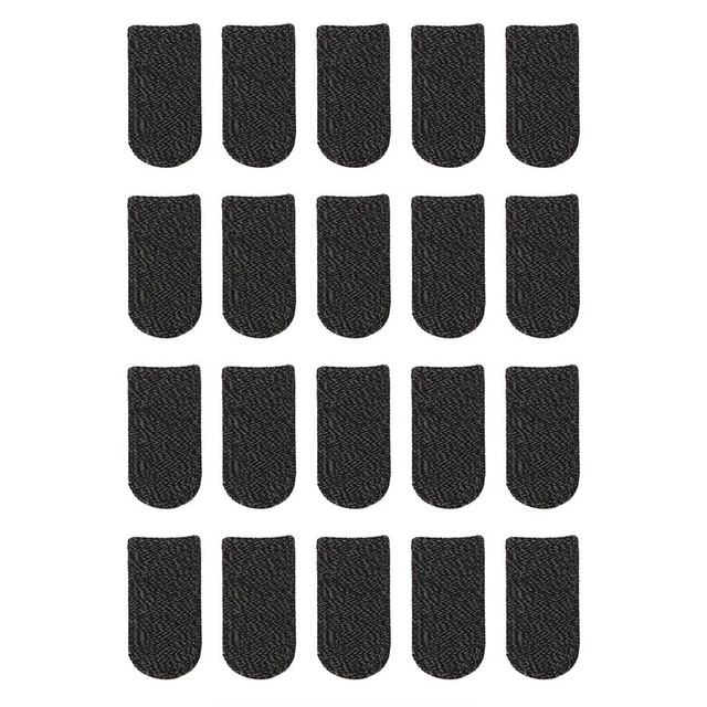 Finger Cots gioco professionale 18 poli fibra rame nero Sch