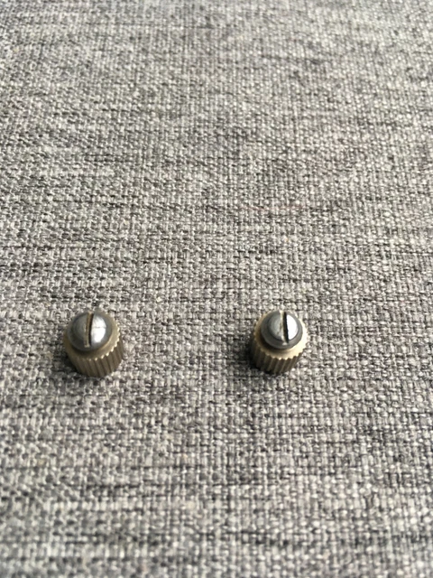 GPO 300 Series Telephone Label Fixing Screw & Threaded Bush Pair
