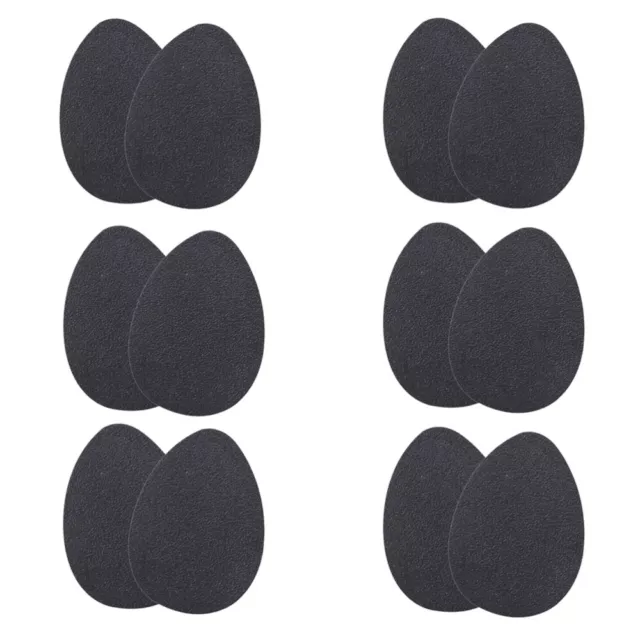 6 Pairs Self-Adhesive High Heel Sole Protectors Rubber Anti Shoe Pads Stickers