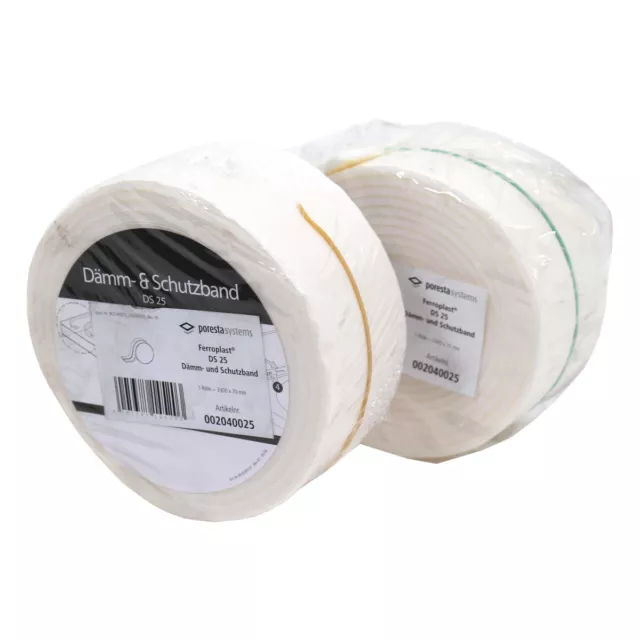 Poresta 002040025 2x DS25 Damping Strip Protective Tape Ferroplast 2 Rolls