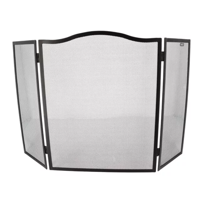 Grille de protection cheminée - Pare feu cheminée - Pliable 3 panneaux - Longueu