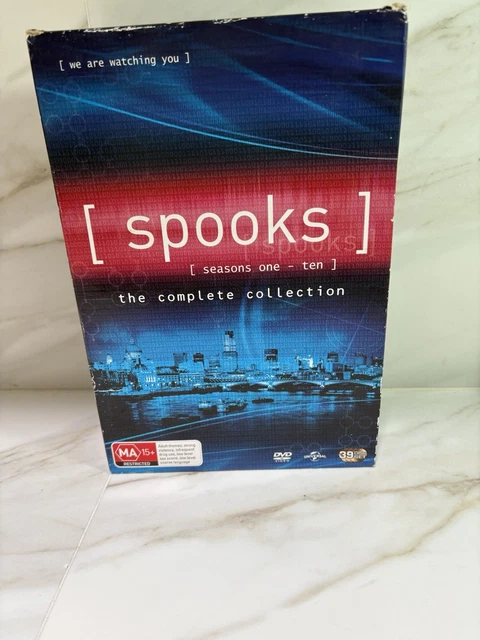 SPOOKS THE COMPLETE Collection Series 1-10 DVD Box Set All Seasons