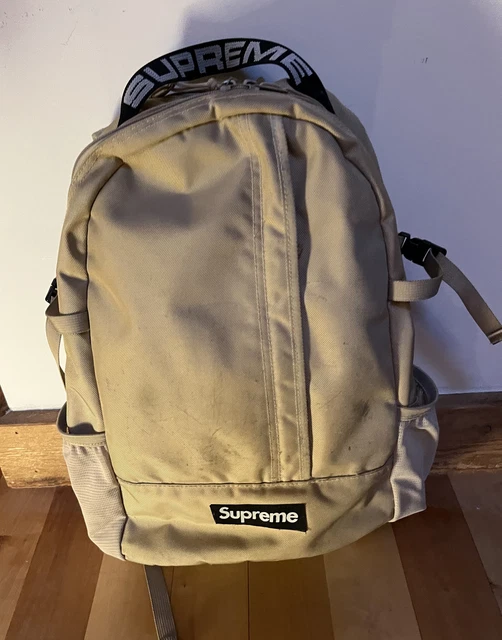 SUPREME (SS18) BACKPACK - Tan $150.00 - PicClick CA