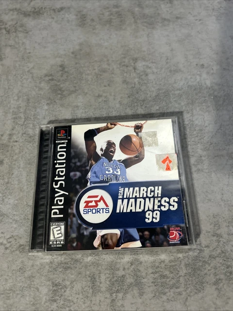 NCAA MARCH MADNESS 99 (Sony PlayStation 1, 1998) PS1 Completo