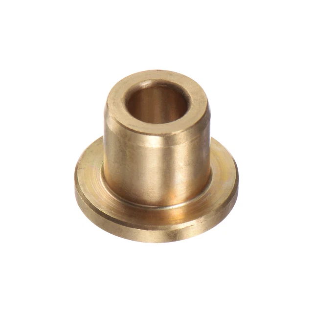 Flange Bearing Sleeve 5mm x 9mm x 10mm Bronze Self-Lubricating Bushings